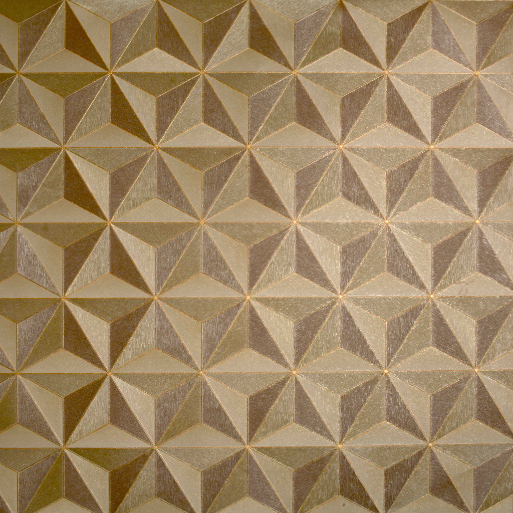 WALLPAPER DINDING VINYL MOTIF 3D TRIANGEL PREMIUM
