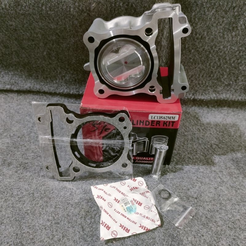 BLOK SEHER KRT BORE UP 62mm  BUAT YAMAHA JUPITER MX 135 /  VXION  OLD