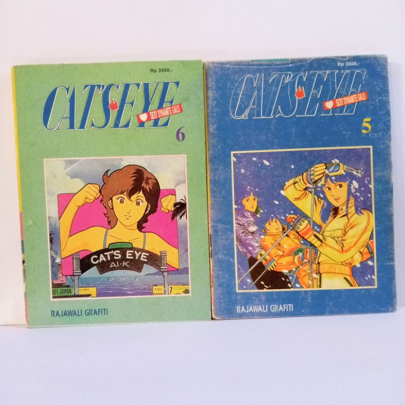 Komik cats eye sexy dynamite gals 5 dan 6 rajawali grafiti