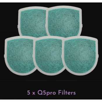 HEPA FIlter PM2.5 Masker 5 PCS for Xiaomi Pudun Q5 Pro Mask