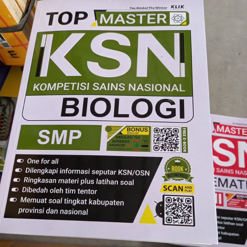 BUKU TOP MASTER KSN BIOLOGI SMP