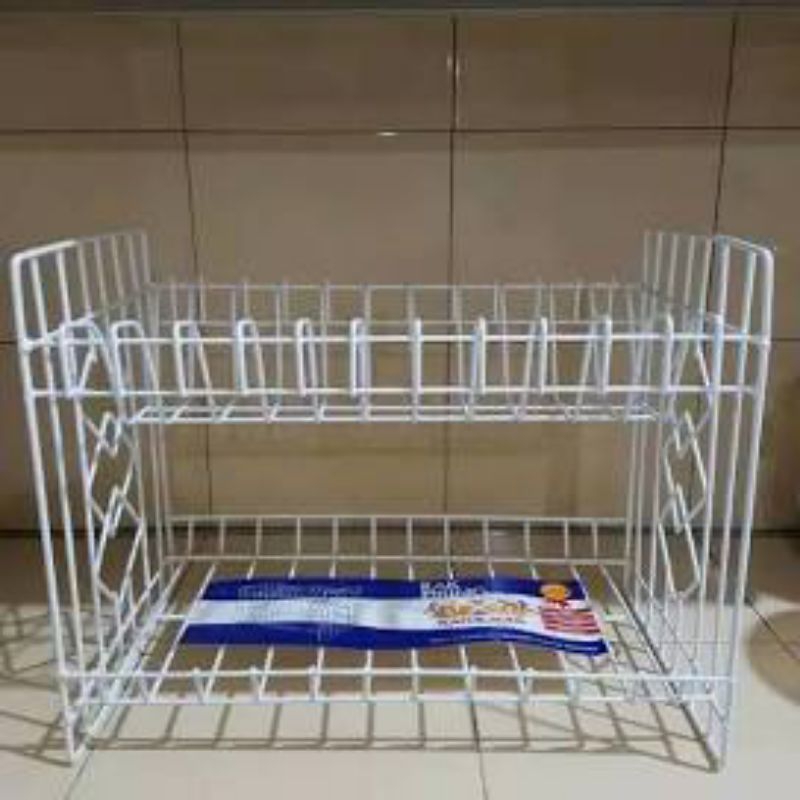 Rak Piring RPK 2 SUSUN ANTI KARAT