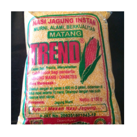 

AMPOK NASI JAGUNG INSTAN MATANG
