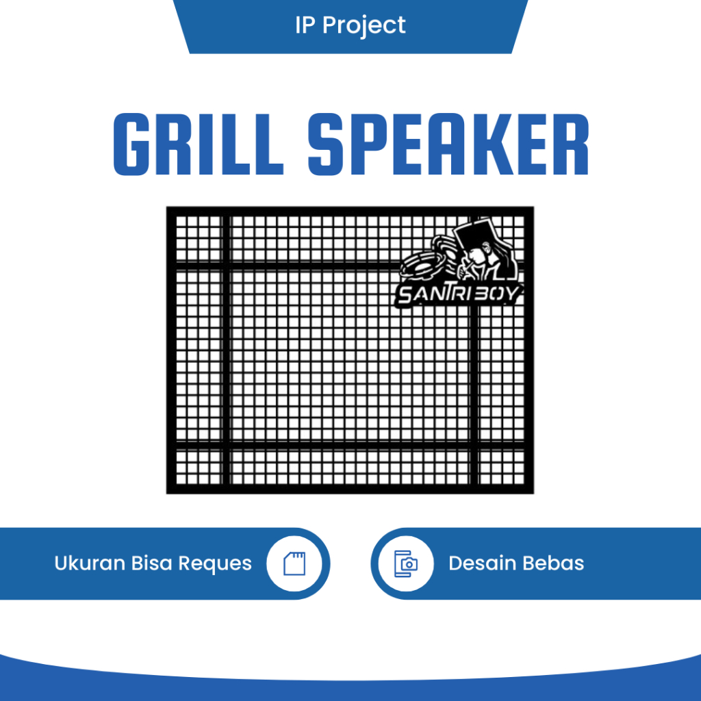 TERMURAH Grill Sound RAM Speaker Custom