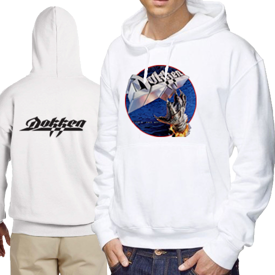 Hoodie Dokken Tooth and Nail Hoodie Pullover | Jumper Hoodie | Casual Hoodie Bahan Cotton Fleece