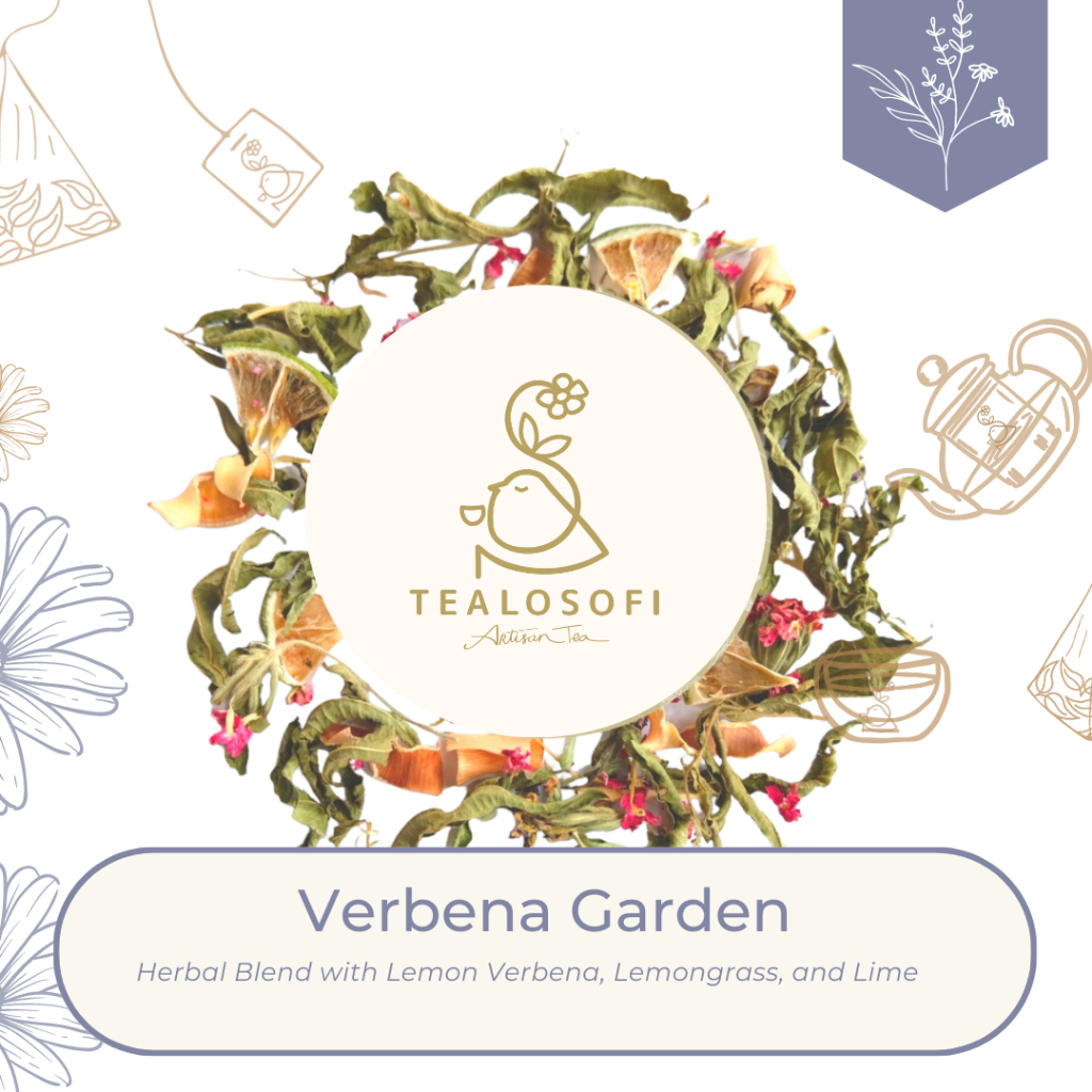 

Verbena Garden - Herbal Tisane Blend by Tealosofi Tea - Healthy Drink