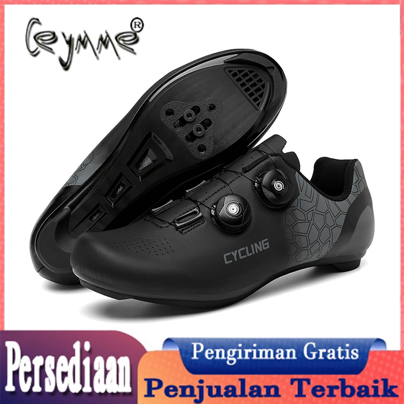 【Tersedia 】Sepatu Sepeda Jalan Upline Baru Pria Sepatu Sepatu Roadbike Cleat MTB Shoes Cleat Sepeda 