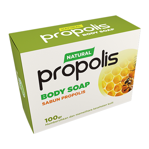 Sabun Propolis Natural Herbal HNI HPAI Halal Mart