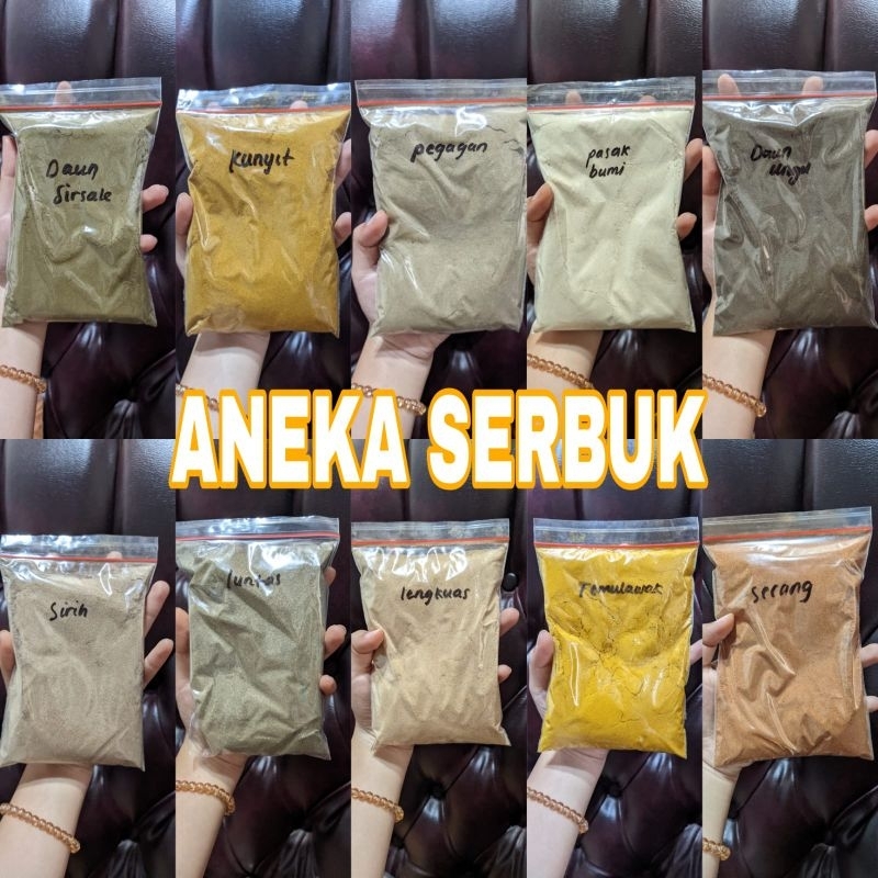 

ANEKA BUBUK REMPAH HERBAL QUALITAS PREMIUM