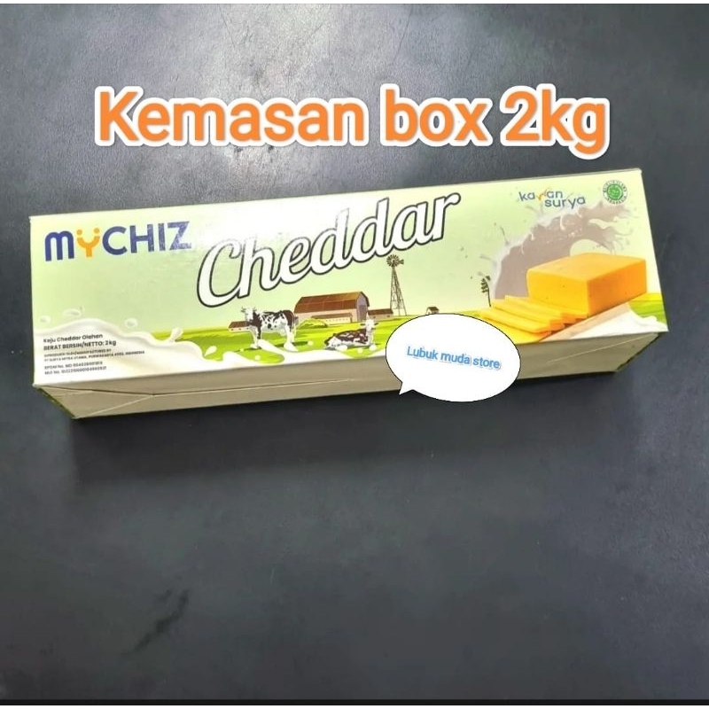 

Keju mychiz cheddar original 2kg