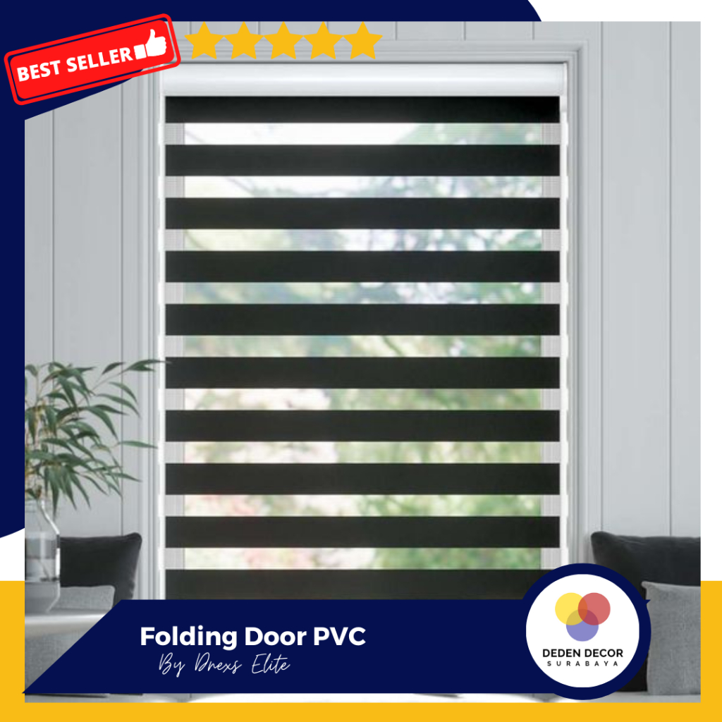 Zebra Blind / Tirai Blind Indoor / Tirai Kaca Jendela Dimout / Blind