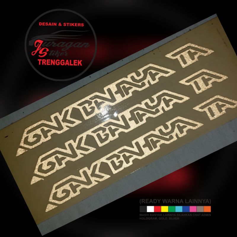 (setiker viral) gak bahaya ta stiker viral bisa custome costum bisa dipasang pada case hp laptop mot