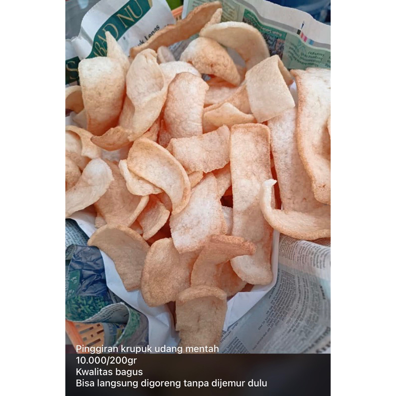 

Pinggiran Kerupuk udang 200 gram