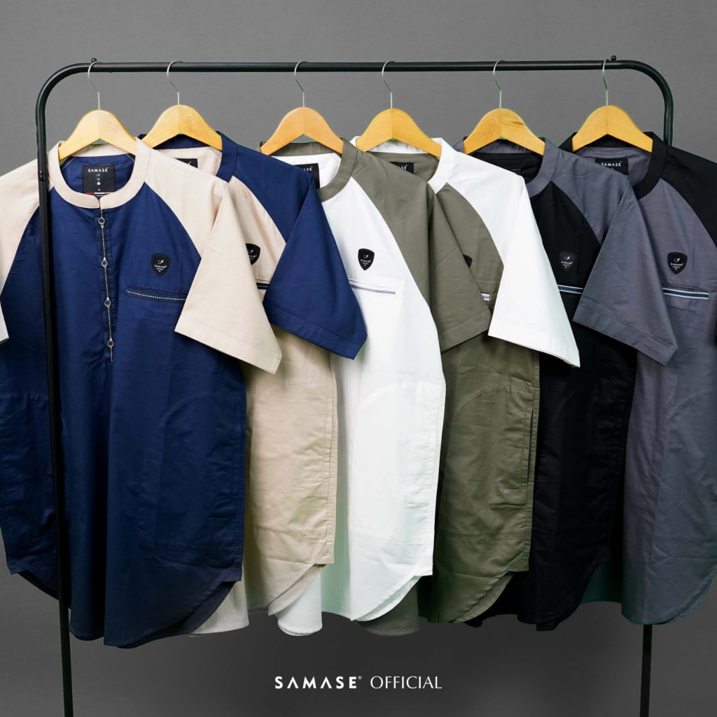 SAMASE KURTA RAGLAN Pendek V007 | LIMITED EDITION