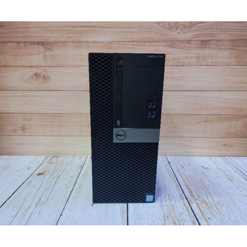 cpu pc dell optiplex 7040 core i5 6500-ram ddr4 8gb-ssd 256gb>pc billup murah>pc branded>pc hemat li