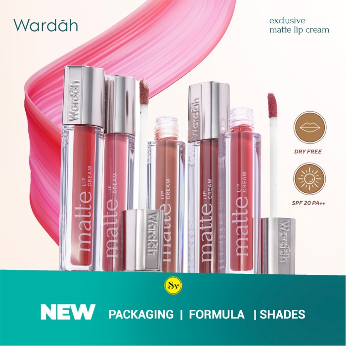 WARNA BARU Wardah Exclusive Matte Lip Cream