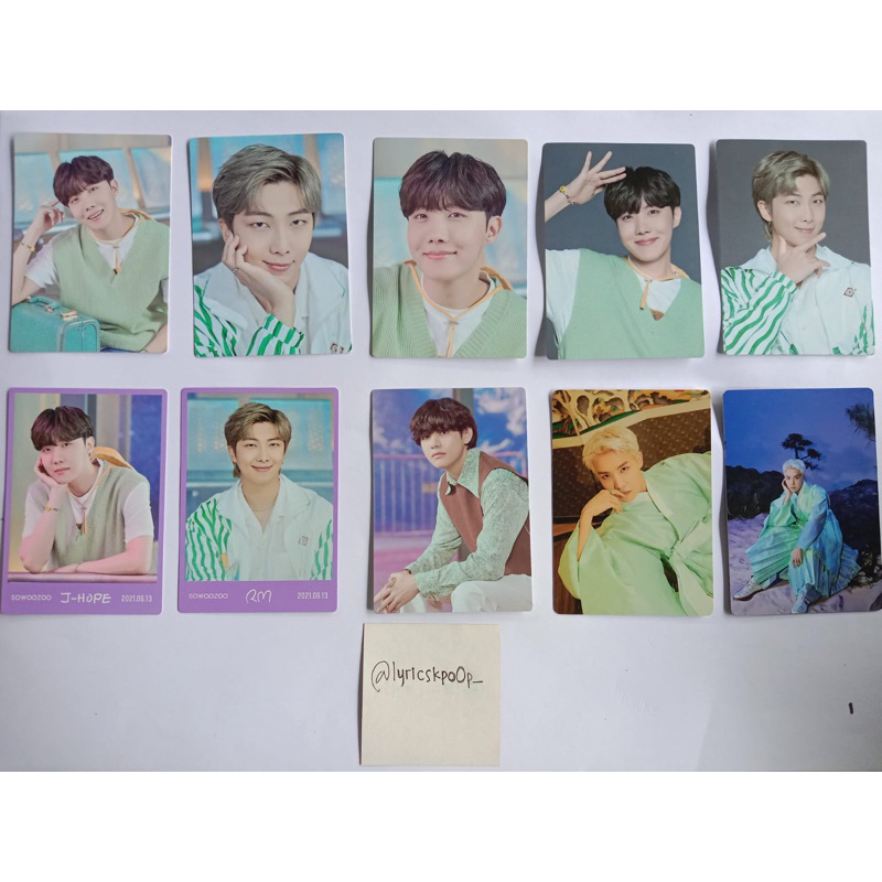 Mini Photocard Sowoozoo BTS