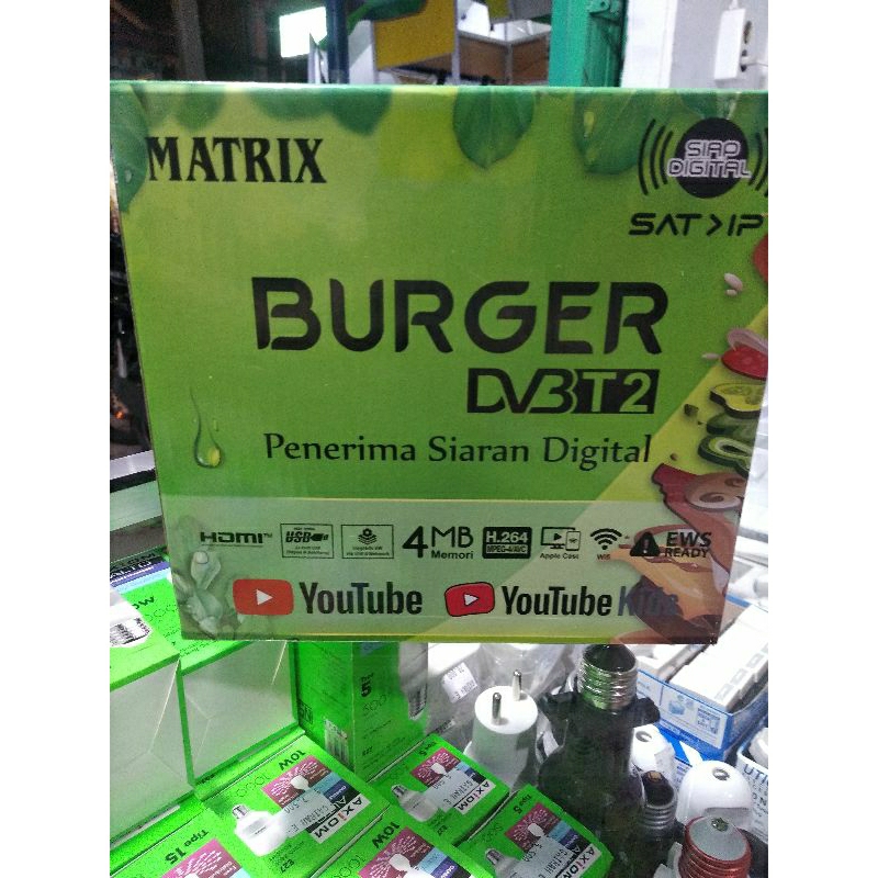 SET TOP BOX MATRIX BURGER