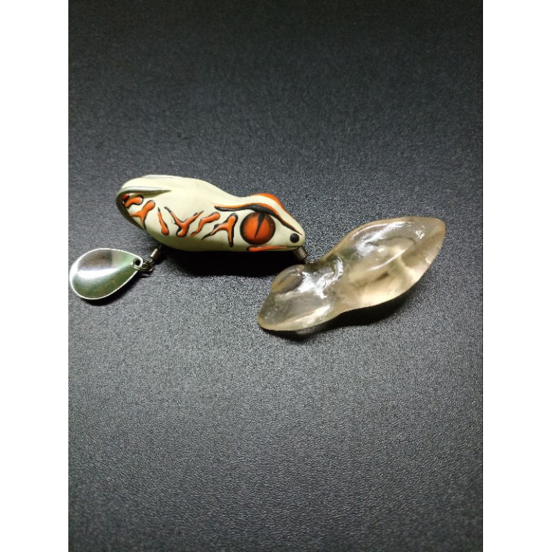 molding/cetakan soft frog 4,5cm hook 3/0