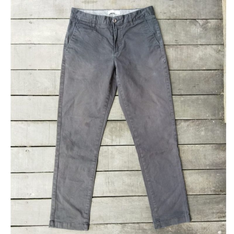 Celana Chino Giordano hitam Second original