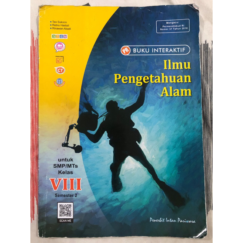 Buku IPA buku interaktif semester 2 kelas 8 smp penerbit intan pariwara