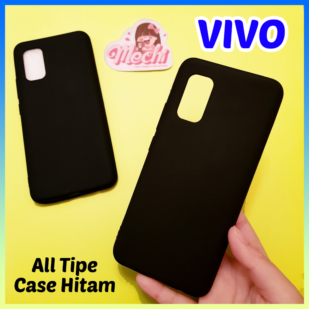 Case Hitam VIVO 1807 1816 1906 1919 1938 1820 V2023 V2050 V2130 V2142 1601 1603 1606 1713 1714 1718 