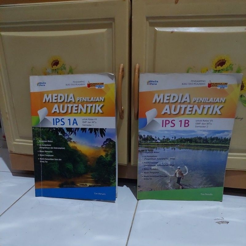 Buku Media Penilaian Autentik IPS 1A/1B untuk kelas 7/VII untuk SMP/MTs