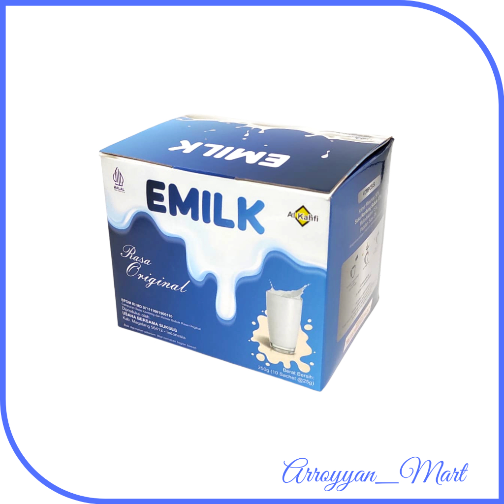 

SUSU KAMBING ETAWA BUBUK EMILK KEMASAN 10 SACHET 250 GRAM