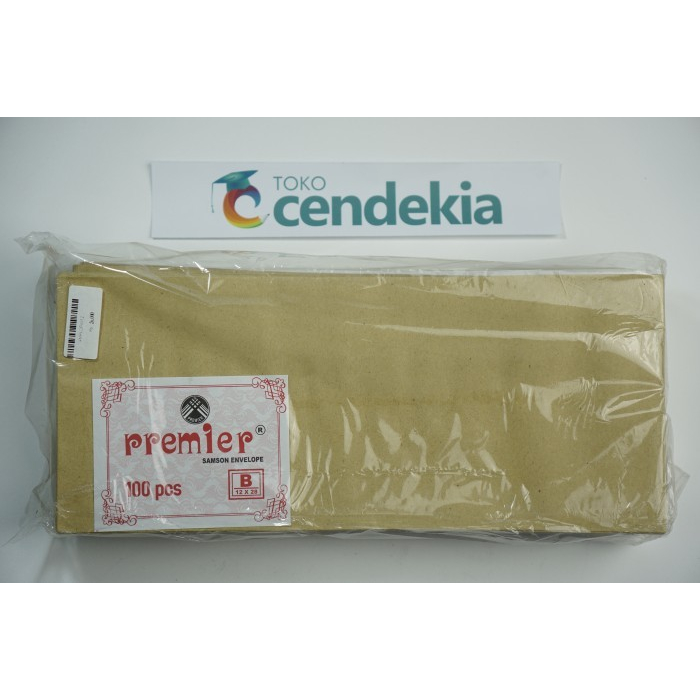 

Amplop Coklat Samson PREMIER SIECO B 12x28 cm (Tanggung)