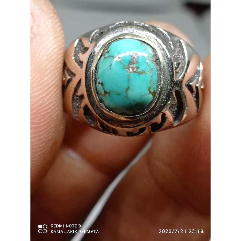 natural pirus persia biru tosca