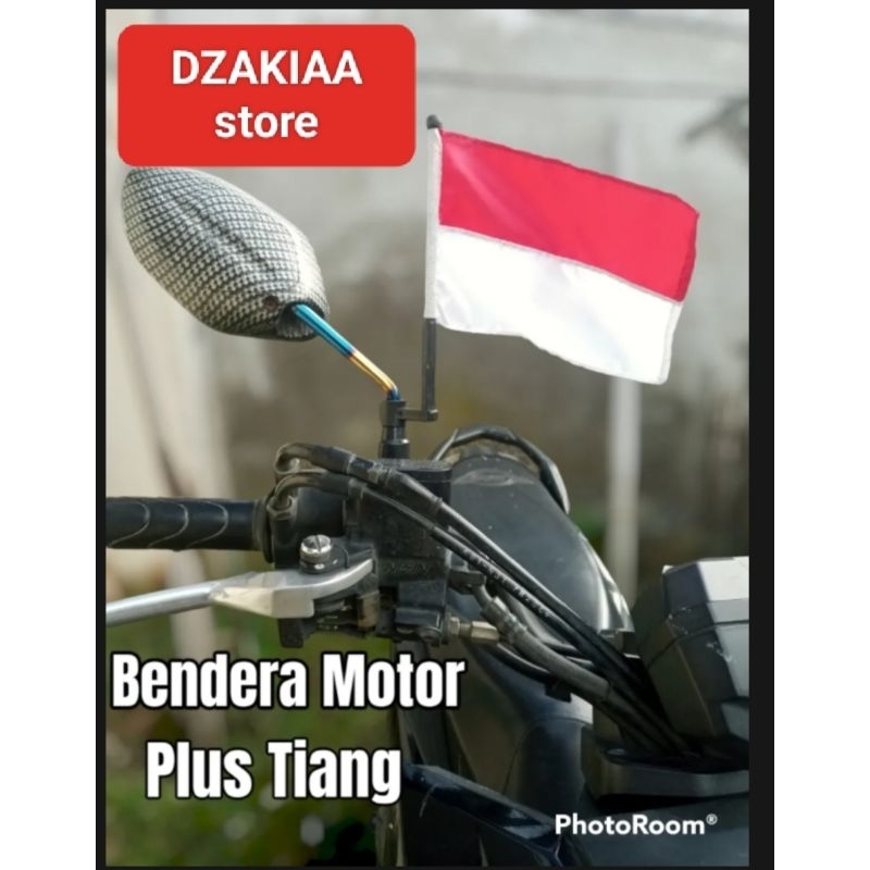 BENDERA TIANG UNTUK MOTOR (1pcs)