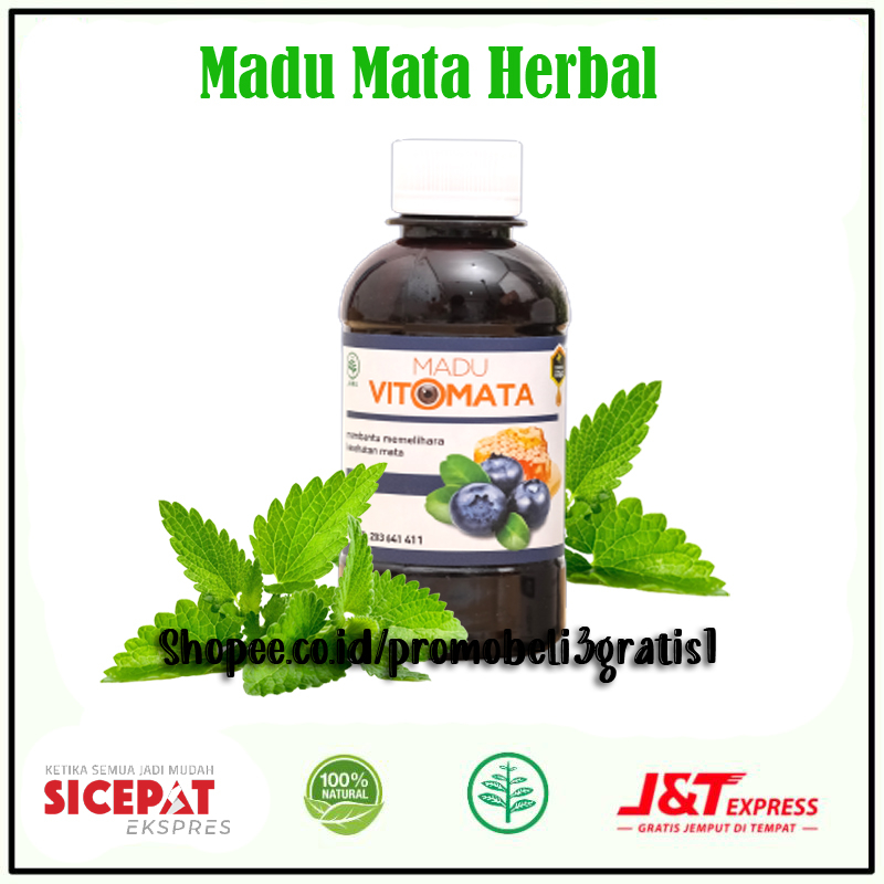 

MADU VITOMATA ASLI - MADU HERBAL ATASI MATA MINUS ORIGINAL