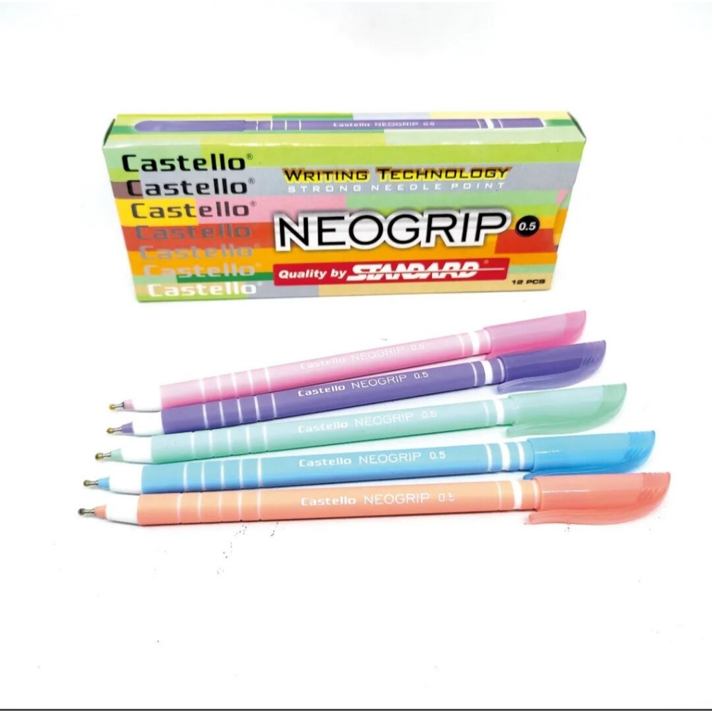 

Standard Pen - AE7 Castello Neogrip 0.5 Isi 12 pcs