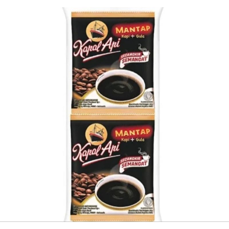 

kapal api mantap 10 sachet
