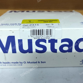 Kail Pancing Mustad Cap Kunci