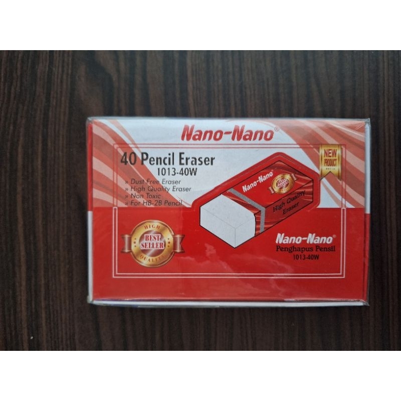 

penghapus pensil(stip) putih merek nano-nano