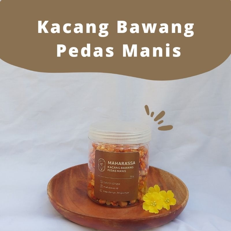 

Kacang Bawang | Kacang Pedas Manis 250gr