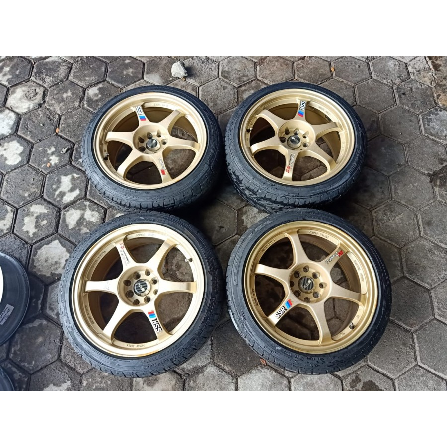 VELG SEKEN SSR TYPE-C RING 17X8 PNP JAZZ,YARIS,MOBILIO,AVANZA,XENIA,LIVINA,VIOS Dll