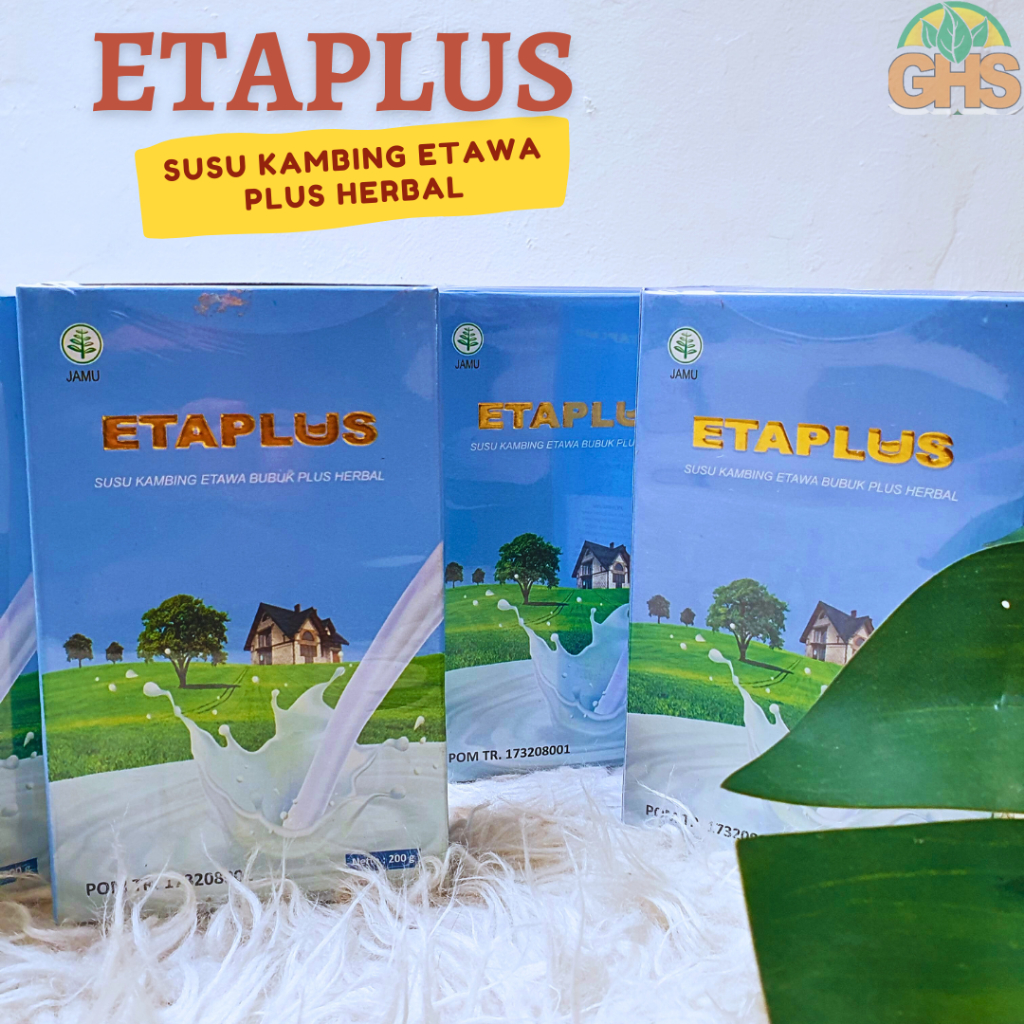 

ORIGINAL ETAPLUS SUSU BUBUK HERBAL|SUSU BUBUK ETAPLUS|SUSU UNTUK MENGATASI DIABETES DAN OBESITAS ORI BPOM