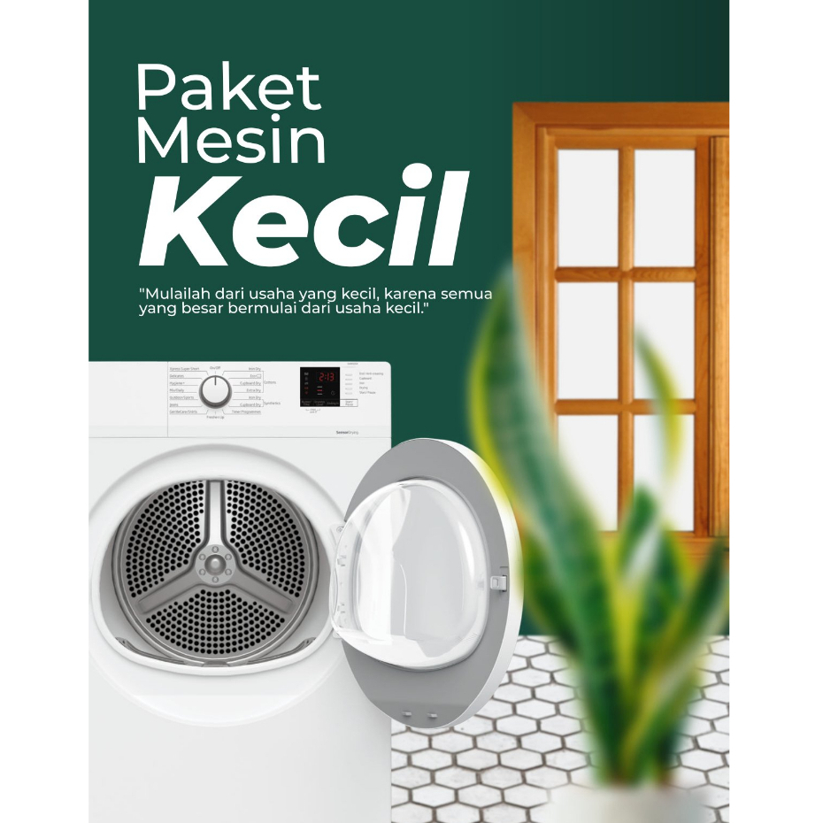Paket Usaha Laundry Siap Pakai 03 dengan Peralatan Laundry Lengkap Siap Pakai