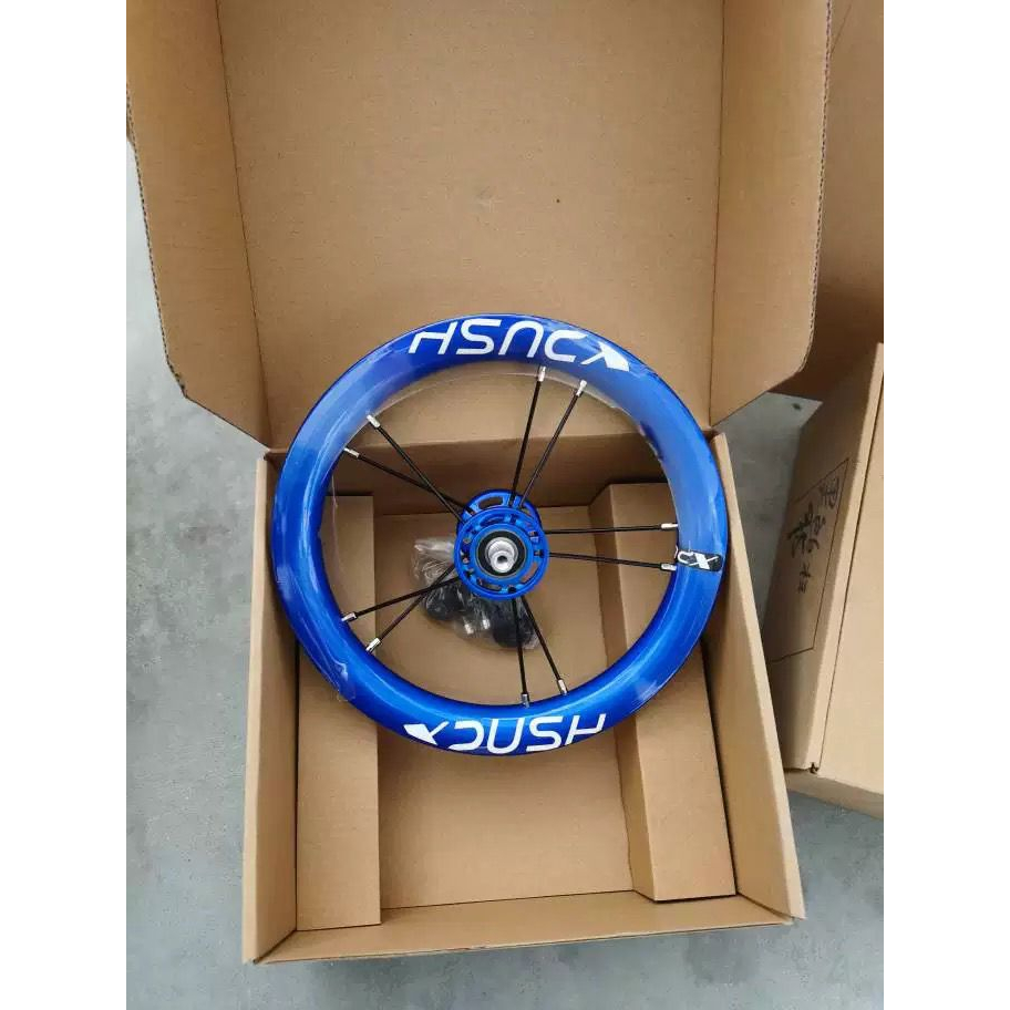 Wheelset pushbike balance bike XPUSH racing alloy hub gorilla