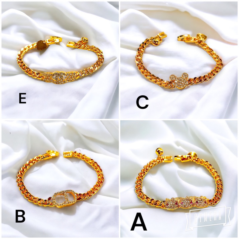 Gelang anak /xuping / yaxiya / lapis emas/ gelang cocok usia sd-smp