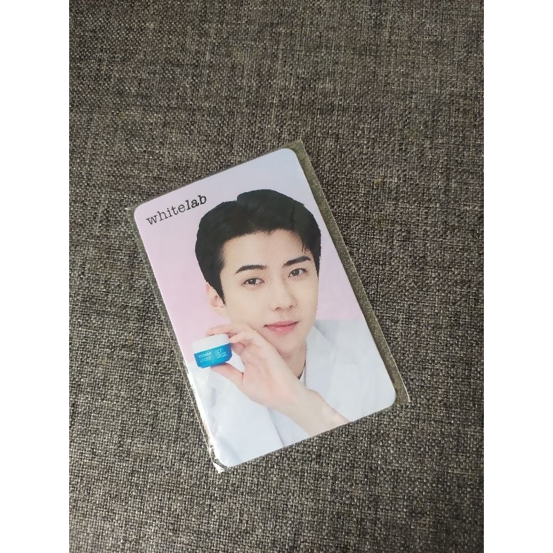Photocard Sehun Whitelab