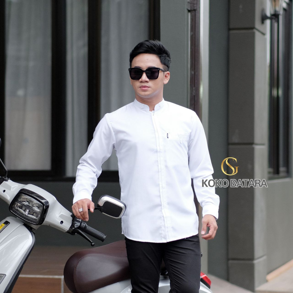 baju koko muslim dewasa al qorni elegant motif batara terbaru || baju koko anak santri kekinian || s