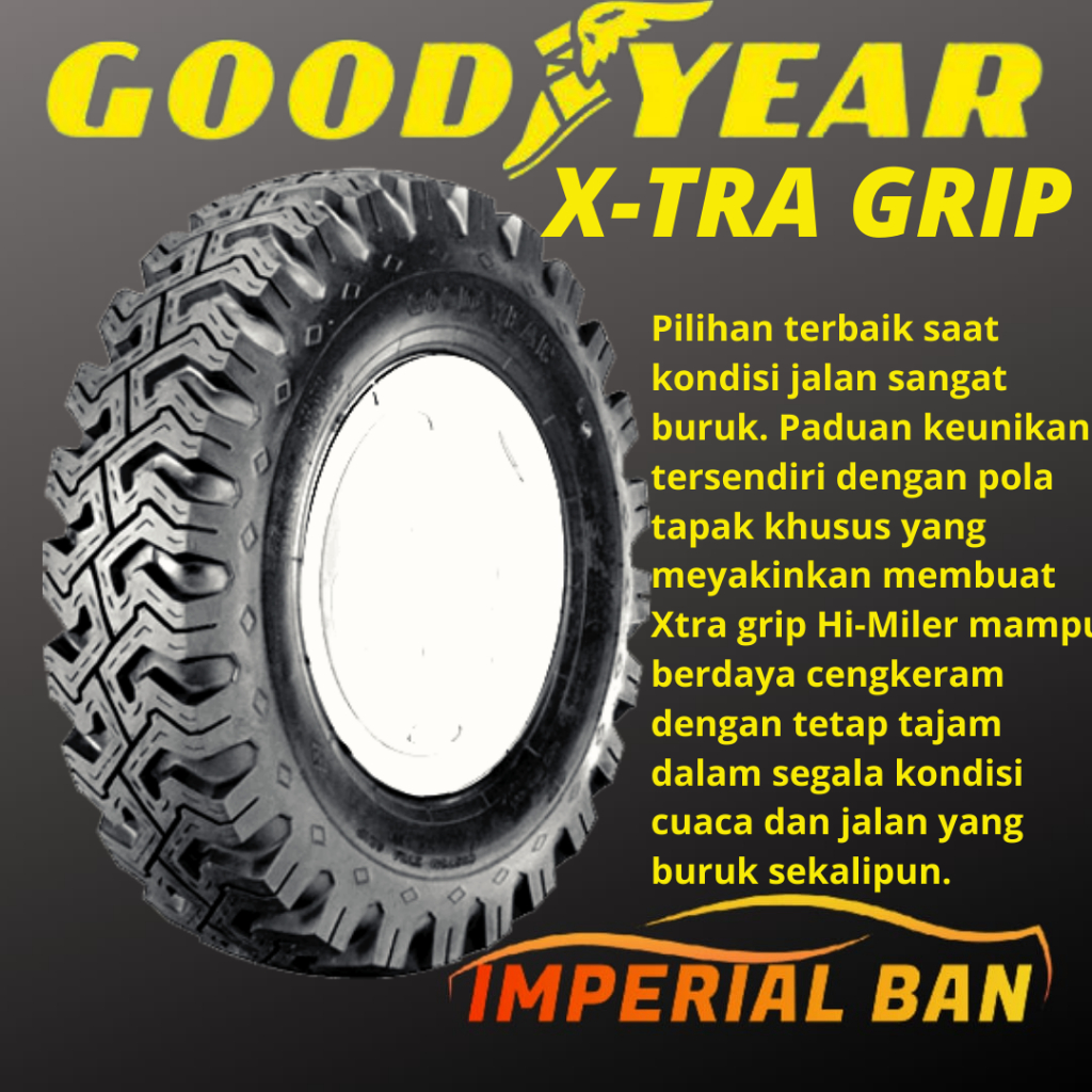 750 r16 8PR Ban Luar Truck Goodyear Extra Grip