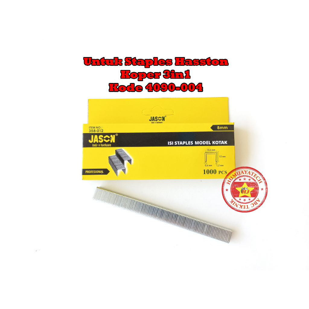 

Isi Staples Tembak 8mm Jason