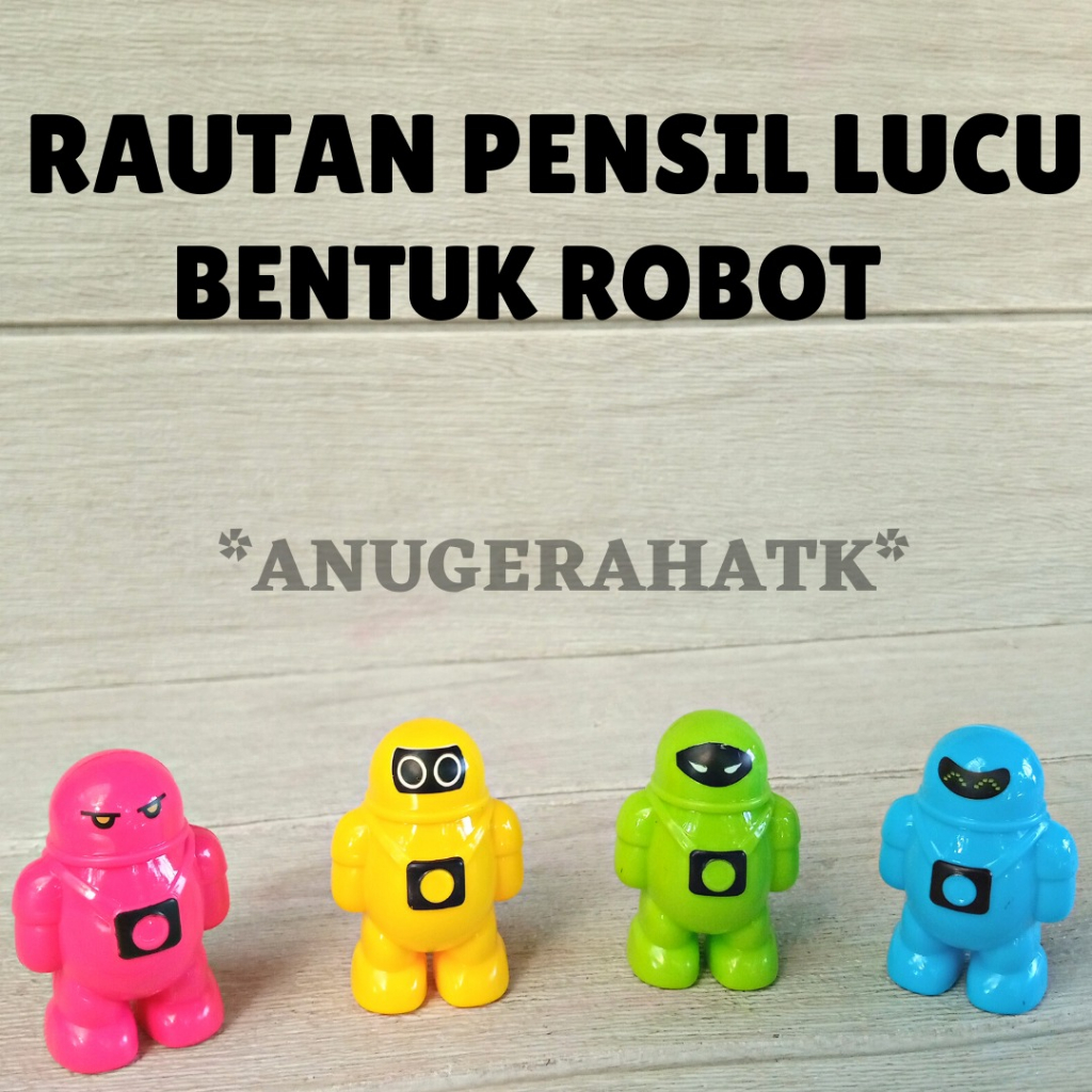 

Sharpener/rautan/orotan Karakter Robot