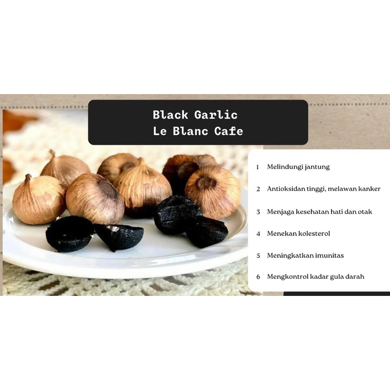 

Black Garlic Tunggal 250 gram Lanang Hitam BEST SELLER - Bawang Putih Lanang Hitam 250 g- Bawang Putih Sehat dan Enak5anm