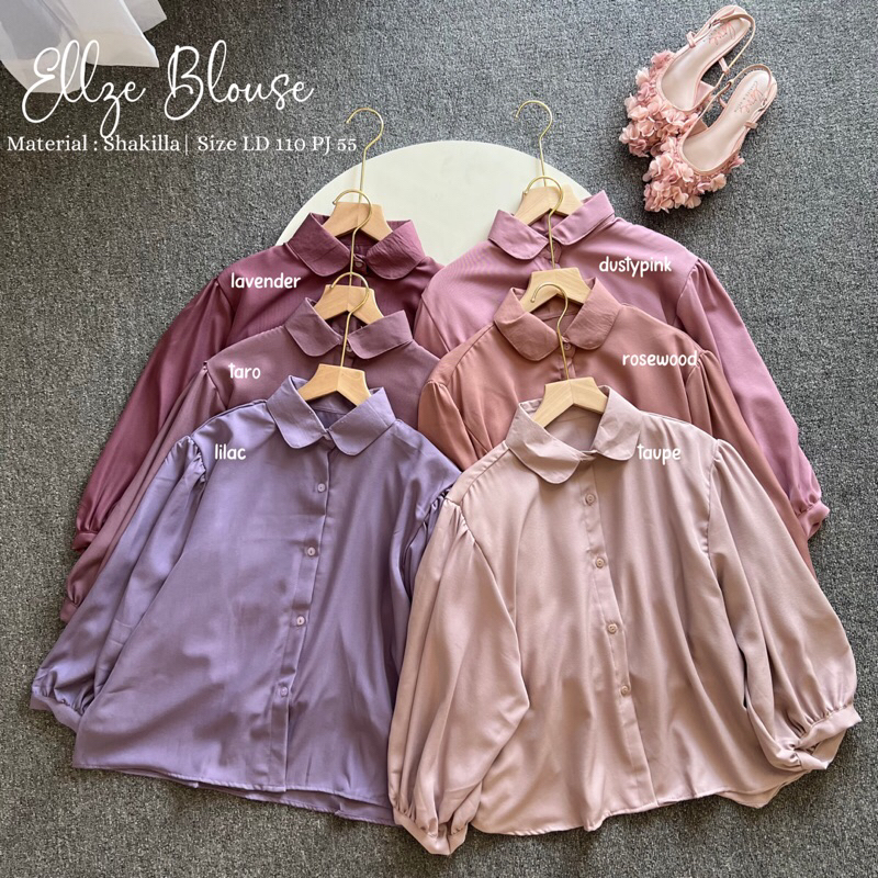 ELLZE BLOUSE BY HARUKAA CHAN