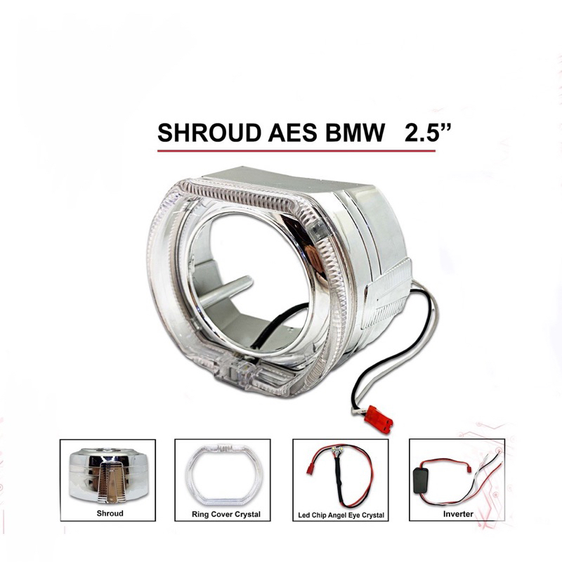 Shroud projie biled BMW AES 2.5” & 3”